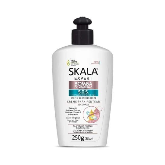Skala Styling Cream 3 in 1/ Creme para Pentear 3 em 1 Bomba de Vitaminas 250g
