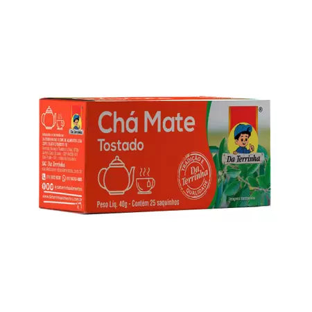 Da Terrinha Mate Toasted Tea/ Cha de Mate Tostado 40 Gr