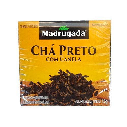 Madrugada Black Te w/Cinnamon/ Cha Preto Canela 15 gr