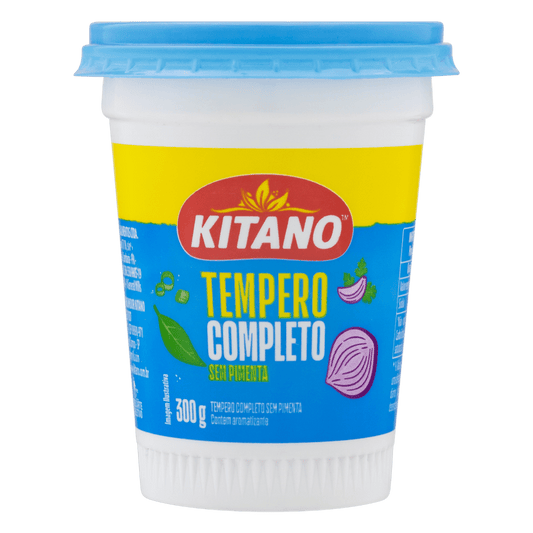 Kitano Complete Seasoning No Pepper/ Tempero Completo Sem Pimenta 300g