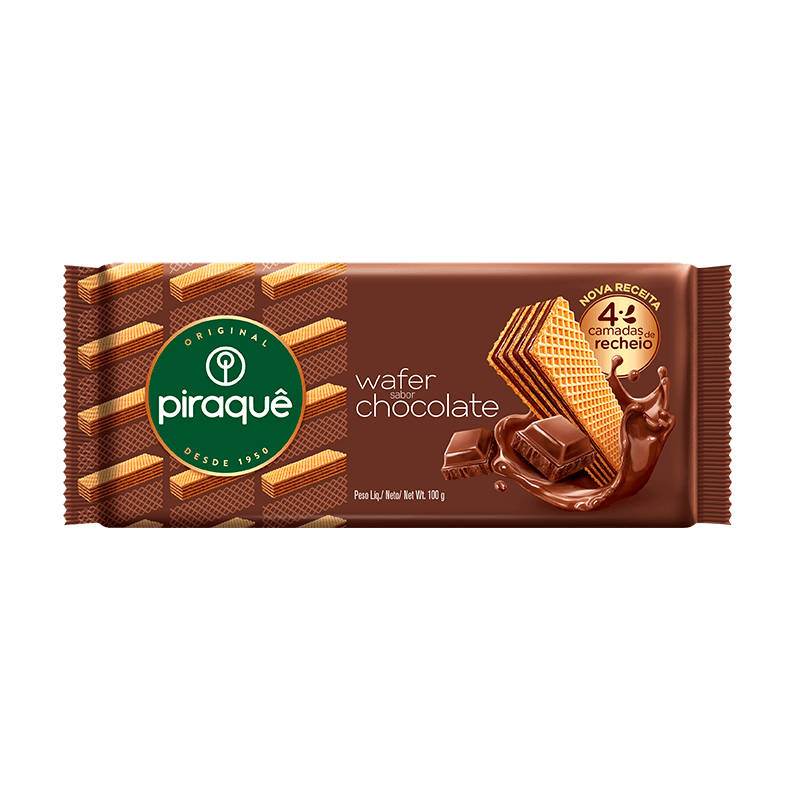 Piraque Chocolate Wafer 100gr