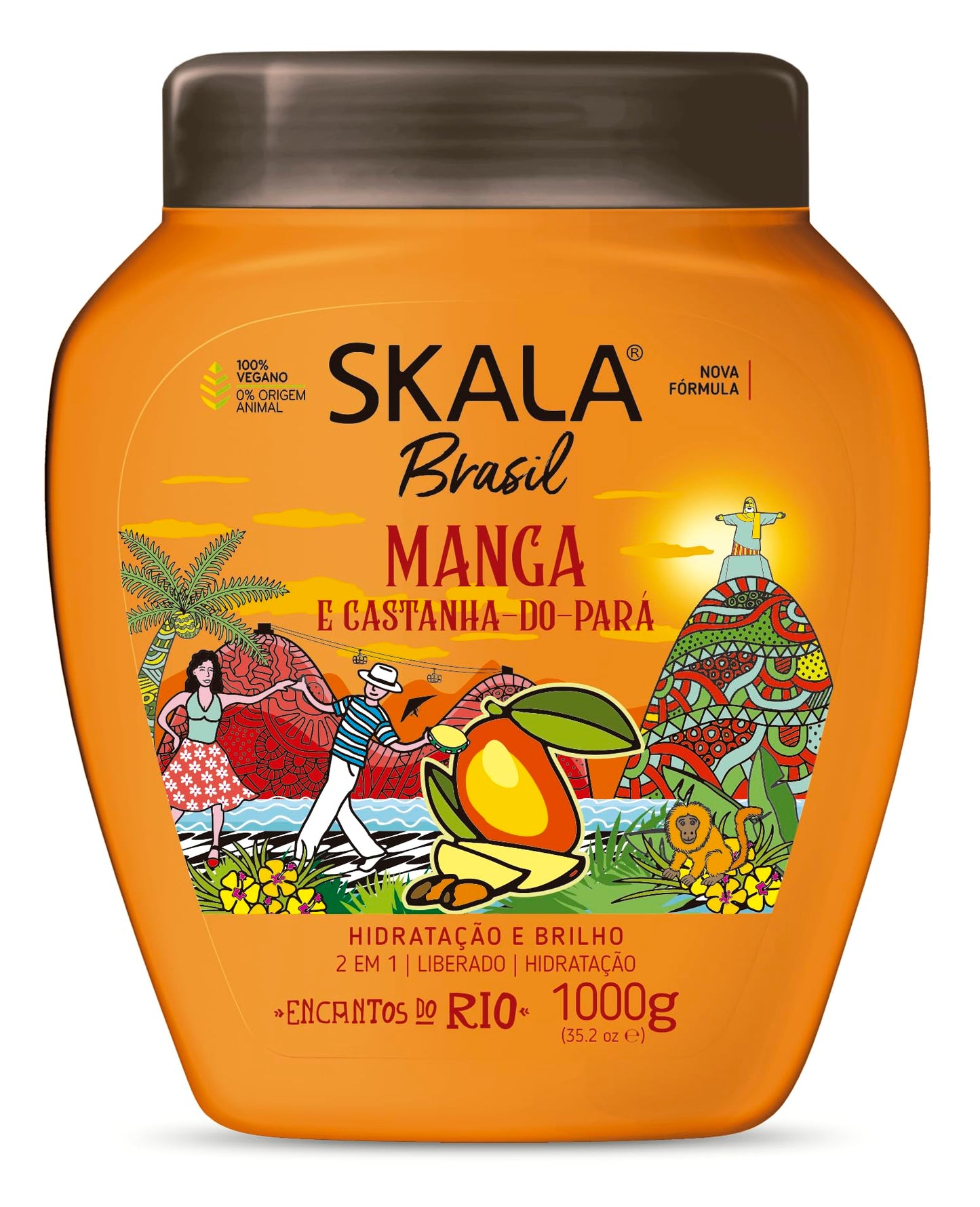 Skala Brasil Manga and Castanha Do- Para Cream 2 in 1 Treatment 1kg