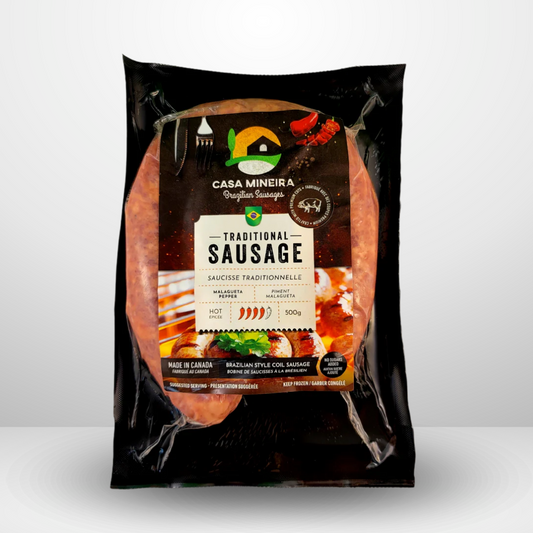 Casa Mineira Spicy Sausage/Linguica Apimentada 500 Gr