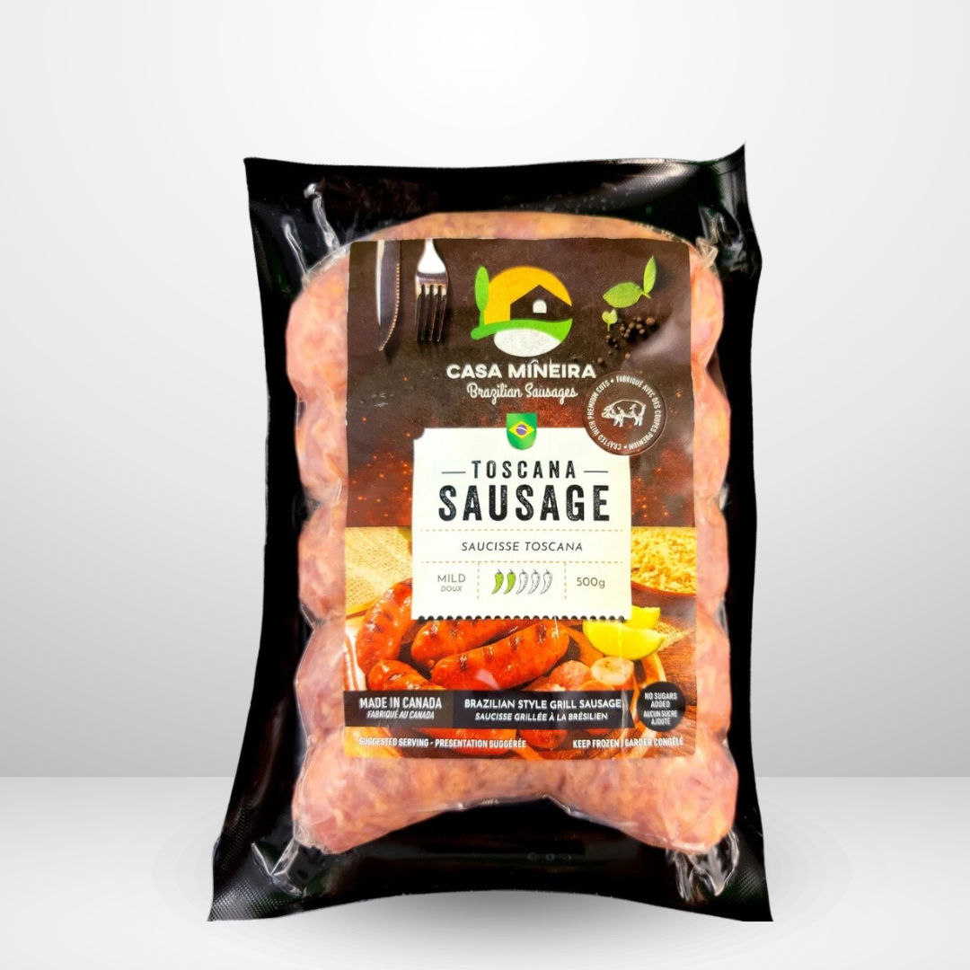 Casa Mineira Toscana Sausage/Linguica Toscana 500 Gr