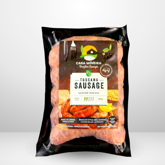 Casa Mineira Toscana Sausage/Linguica Toscana 500 Gr