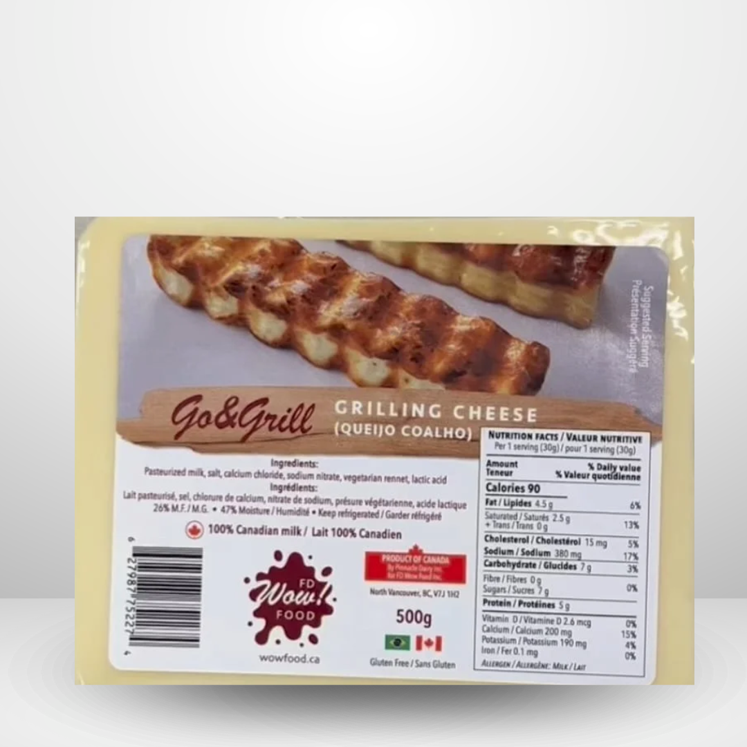 Wow Food Coalho Cheese/Queijo Coalho 250 Gr