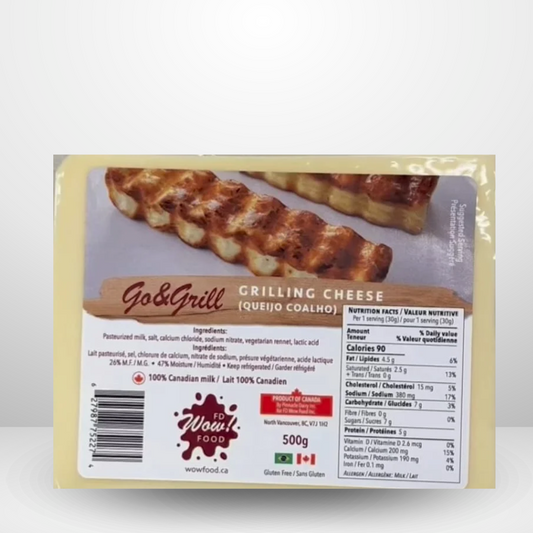 Wow Food Coalho Cheese/Queijo Coalho 250 Gr