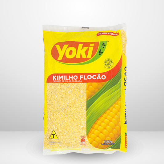 Yoki Yellow Corn Flour/Flocao Milho 500 Gr