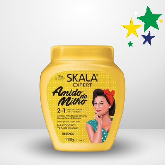 Skala Amino de Milho Styling Cream/ Creme Expert Amido de Milho 1kg