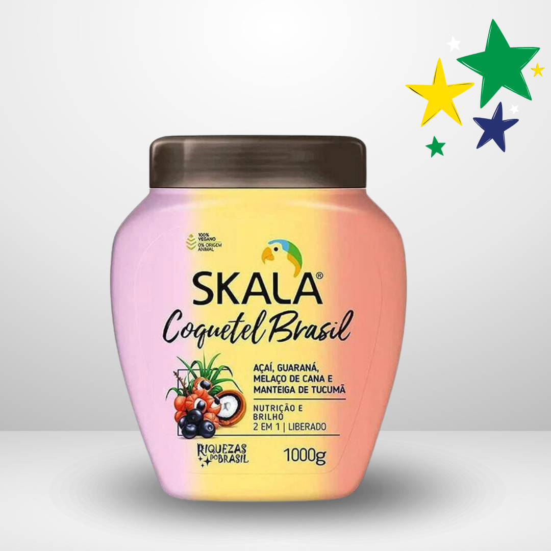 Skala Coquetel Brasil, Acai Melaco Styling Cream/ Creme Expert Coquetel Brasil Acai Melaco 1 Kg