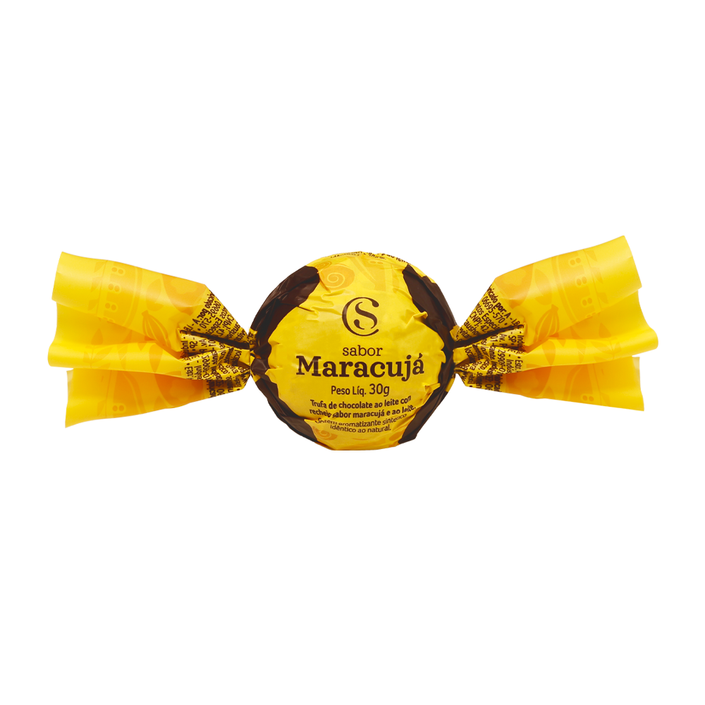 Cacau Show Passion Fruit Truffle, Trufa de Maracuja 30gr