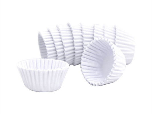 Vipel Paper Cups for Sweet White/ Forminha de Papel No.4 100 Units