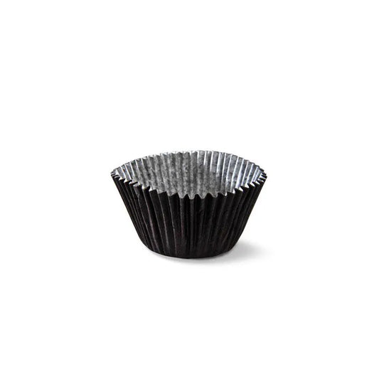 Vipel Paper Cups for Sweet Black/Forminha de Doces Preto No.5 100 Units