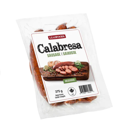 LeadFoods Calabrese Sausage/Linguica Calabrese 375 GR