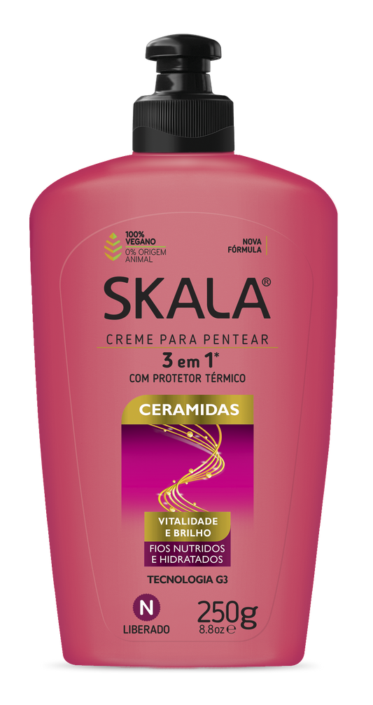 Skala Ceramidas Styling Cream/Creme para Pentear 250g