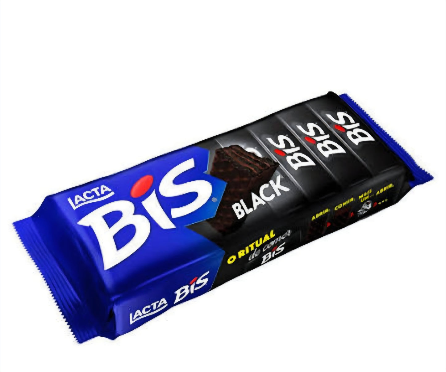 Lacta Bis Black Chocolate Wafer 107gr