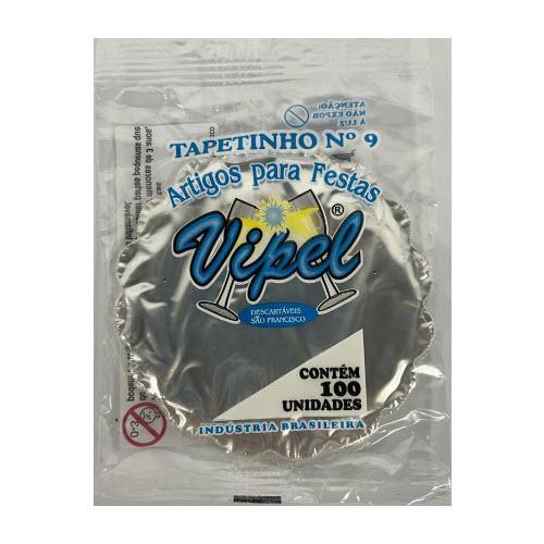 Viper Tapetinho N9 Prata Pacote c/100 units