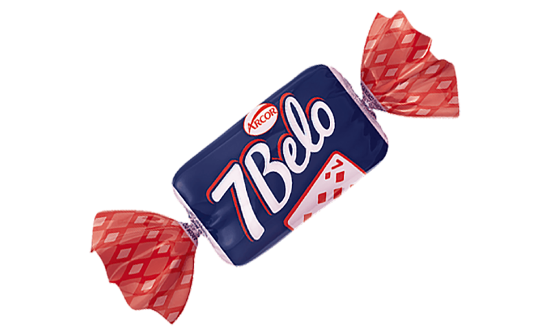 Arcor 7 Belo Raspberry Candy/Bala Framboesa Unit