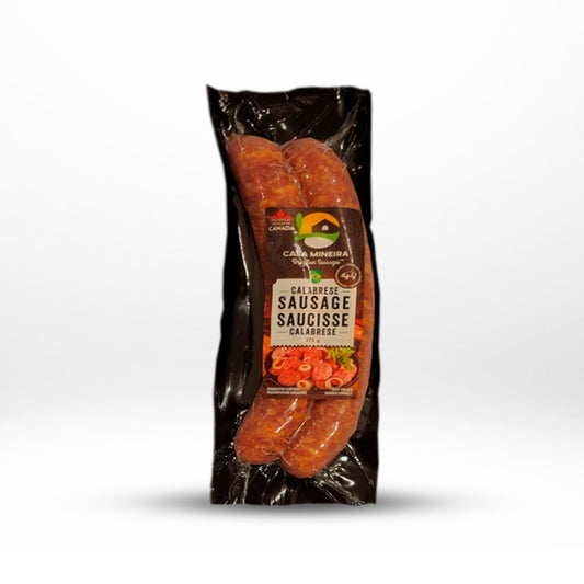 Casa Mineira Calabrese Sausage/Linguica Calabresa 375 Gr