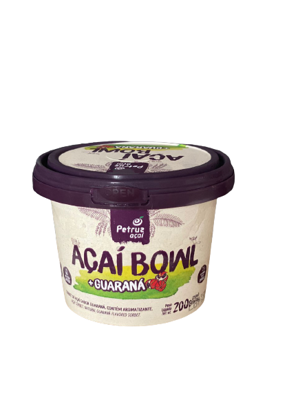 Petruz Acai Sorbet Guarana/Acai c/Guarana 200 Gr