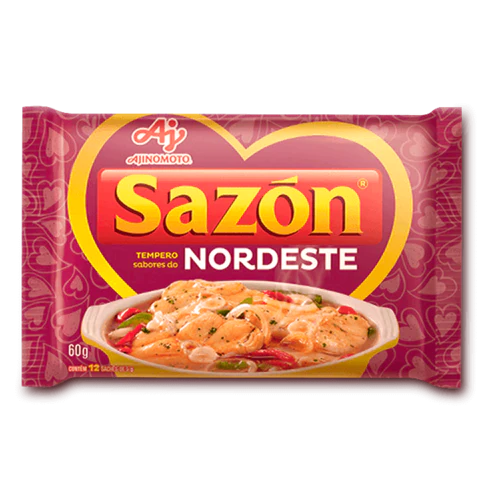 Sazon Nordeste Seasoning/Tempero Nordeste 60 Gr