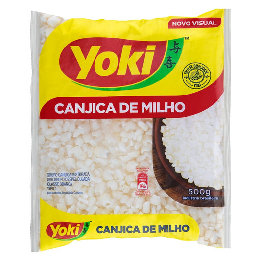 Yoki White Corn Course/Canjica Cristal 500 GR.