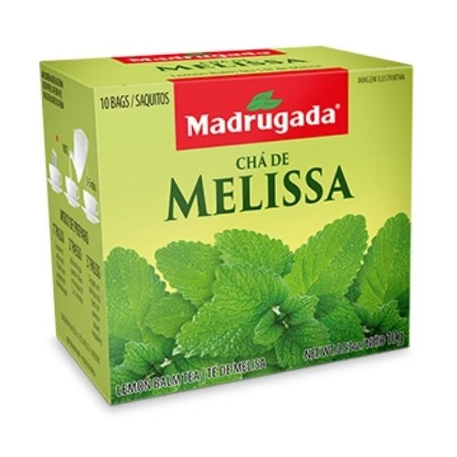 Madrugada Lemon Balm Tea/Cha Melissa 10 Gr