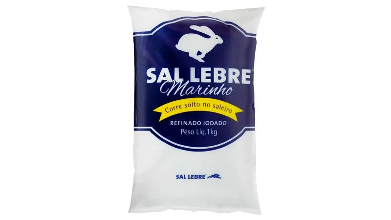 Lebre Refined Salt/ Sal Refinado 1Kg