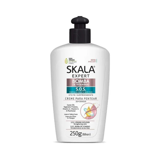 Skala Styling Cream 3 in 1/ Creme para Pentear 3 em 1 Bomba de Vitaminas  250g