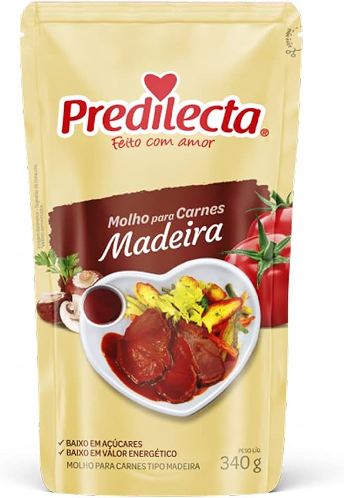 Predilecta Madeira Sauce Stand Up/ Molho Madeira 340 Gr