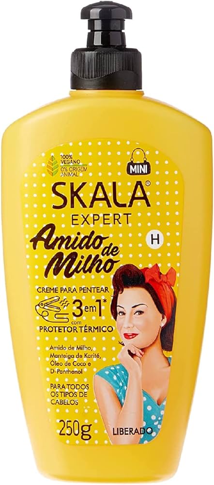 Skala Styling Cream/ Creme para Pentear Amido de Milho 250g