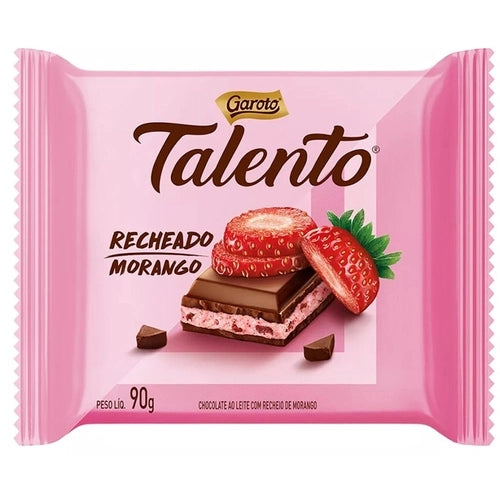 Garoto Talento Strawberry/Morango 90 Gr