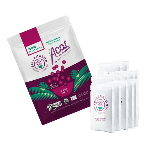 Bellamazon Acai Organic Pure/ Acai Organico 400g