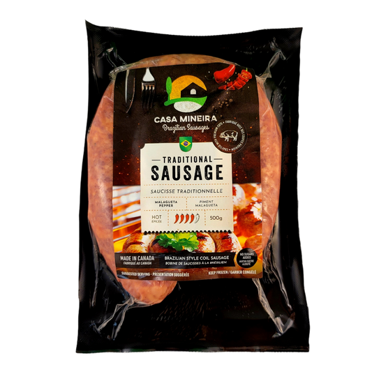 Casa Mineira Spicy Sausage/Linguica Apimentada 500 Gr