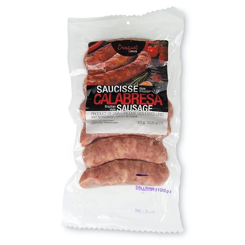 Banquet Gourmet Calabrese Sausage/ Linguica Calabrese 375 Gr