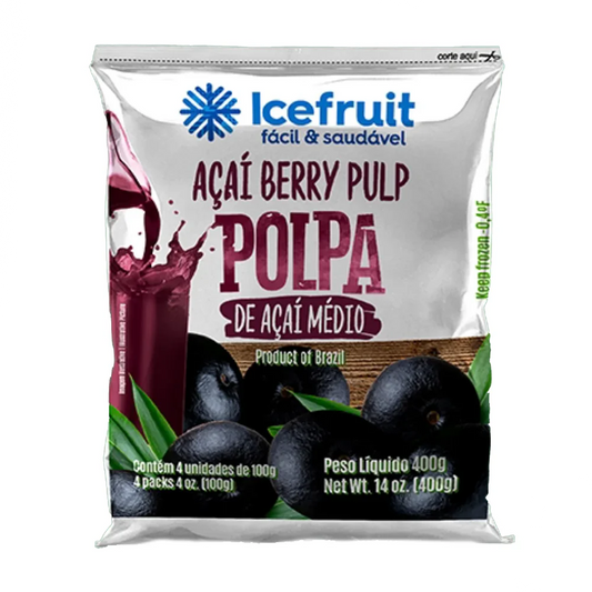 Ice Fruit Açai Berry Pulp/ Polpa de Acai 400g