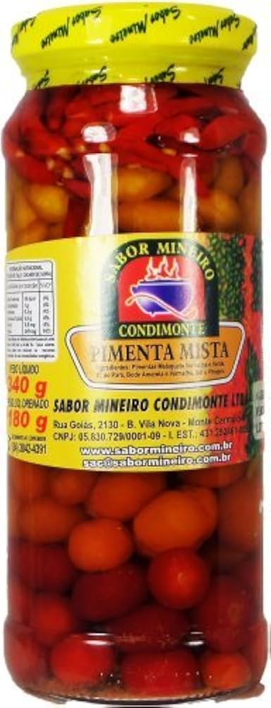 Sabor Mineiro Mixed Pepper/ Pimienta Mista 180gr