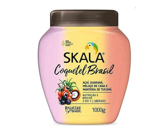 Skala Coquetel Brasil, Acai Melaco Styling Cream/ Creme Expert Coquetel Brasil Acai Melaco 1 Kg