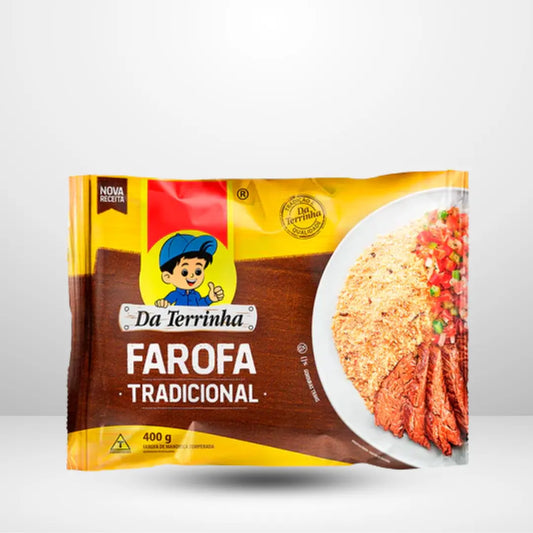 Da Terrinha Cassava Flour/ Farofa Tradicional 400 Gr