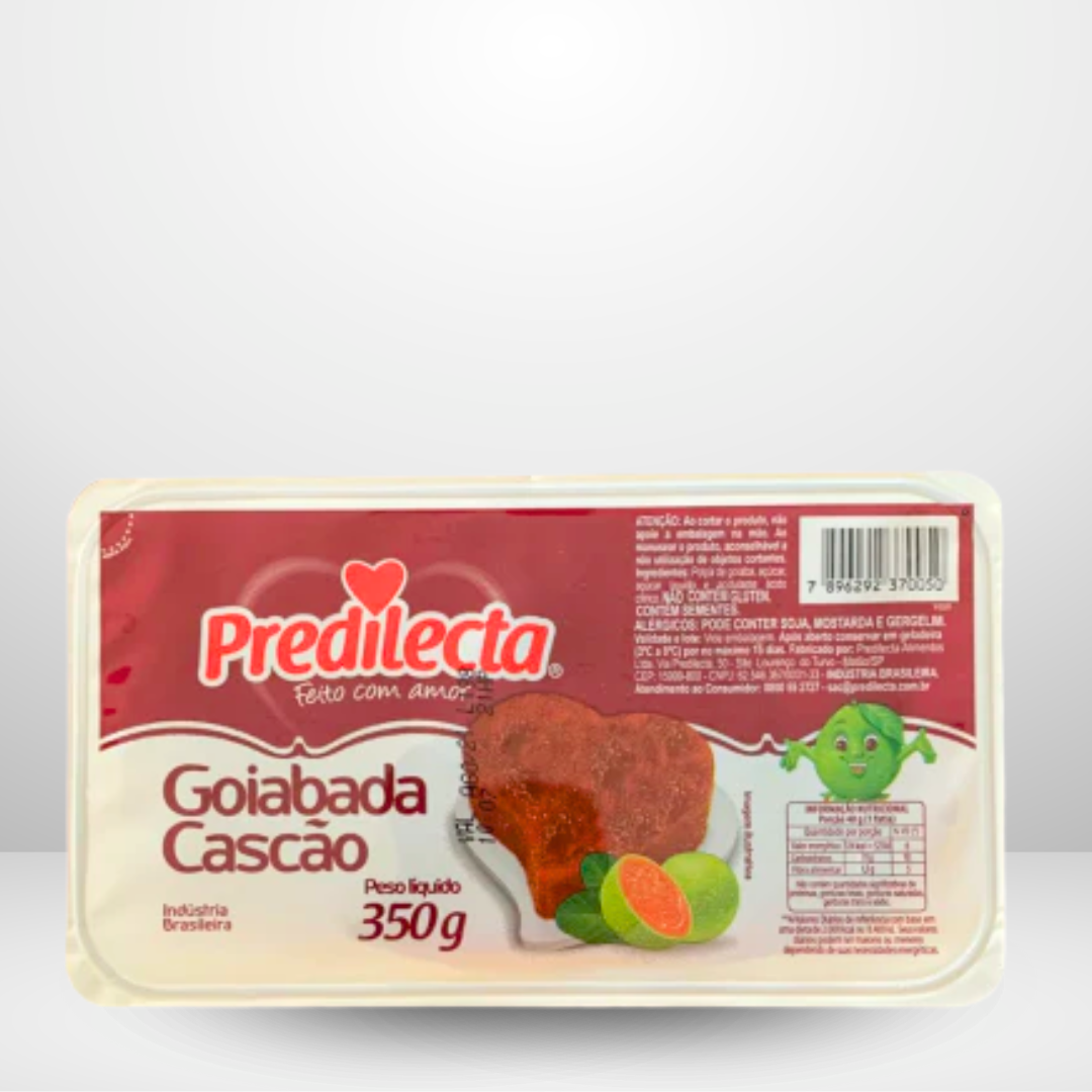 Predilecta Guava/Goiabada Cascao 350 Gr