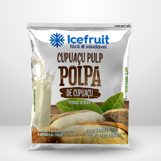 Ice Fruit Cupuacu Pulp/ Polpa de Cupuacu 400 G