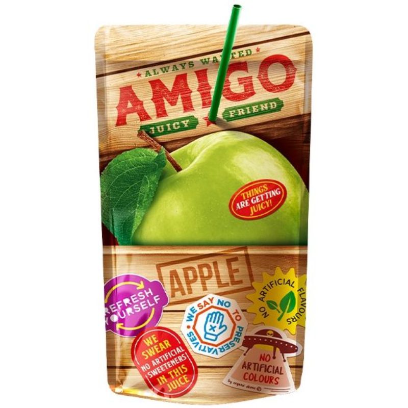 Amigo Juice Apple/Suco Maca 200 Ml