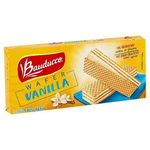 Bauducco Wafer Vanilla/ Wafer Baunilha 165 Gr