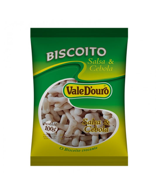 Vale Douro Starch Onion Sauce Snack/ Biscoito Salsa Cebola 100g