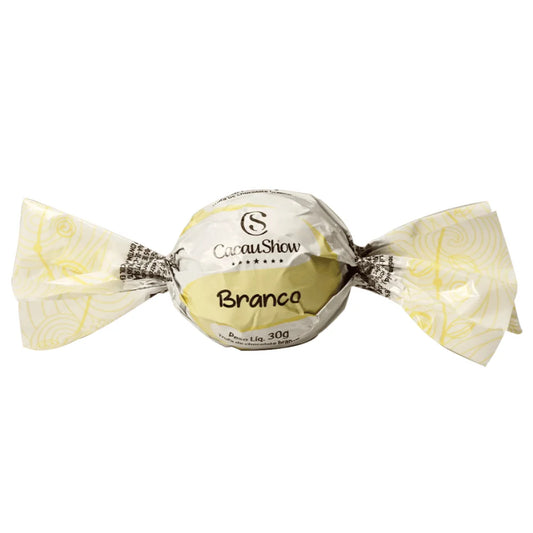 Cacau Show White Chocolate Truffle/ Trufa de Chocolate Branco 30 gr