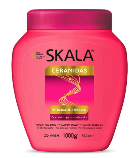 Skala Ceramidas Treatment and Styling Cream/ Tratamento e Creme para Pentear 3en1 1000g