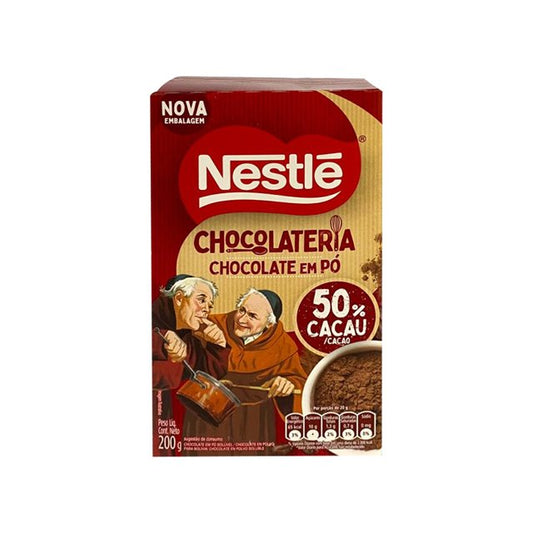 Nestle Chocolateria Powdered Chocolate/ Chocolate em Po 200 Gr