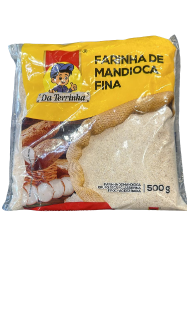 Da Terrinha Cassava Flour/ Farinha de Mandioca Fina 500g