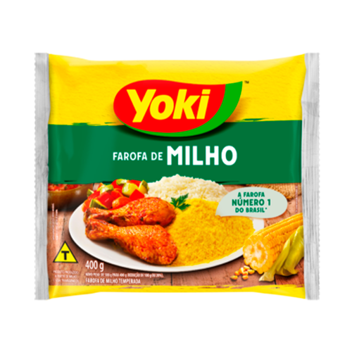 Yoki Corn Flour/Farofa Milho 400 Gr