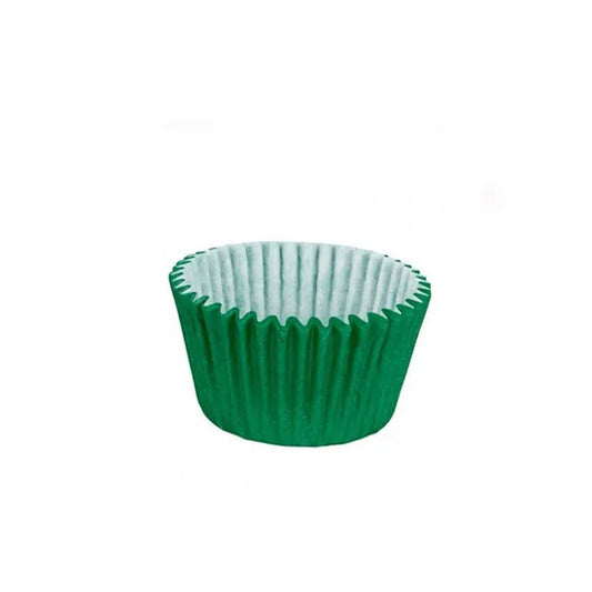 Vipel Paper Cups for Sweets Green/Forminha de Doces Verde N.4 100 Units